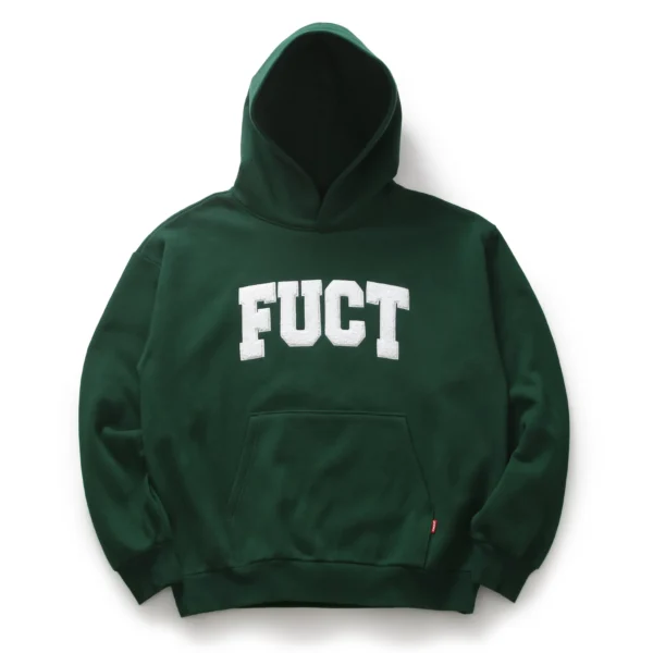 ACADEMY LOGO CHENILLE APPLIQUÉ HOODIE – GREEN