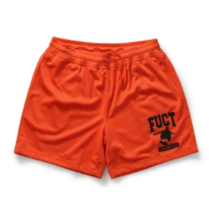 ACADEMY MESH SHORTS ORANGE